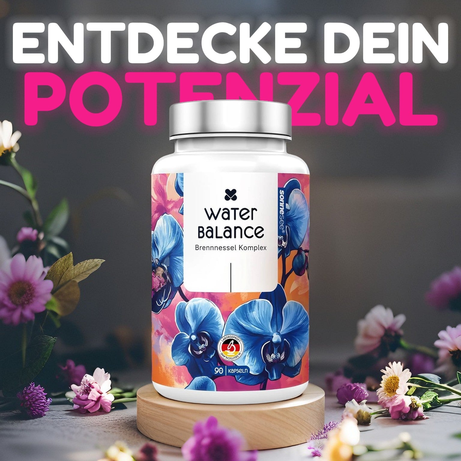 HydraBloom Water Balance – Entwässerung & natürliche Balance mit Brennnessel-Komplex